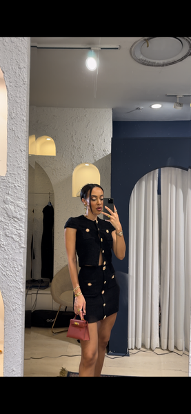 Black Barbie mini set