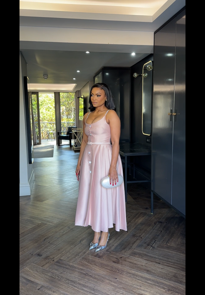 Champagne Flare Dress