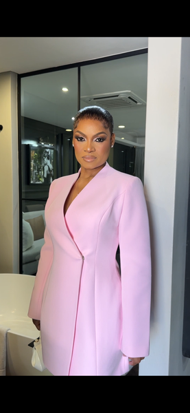 Pink blazer dress ( New Stock)