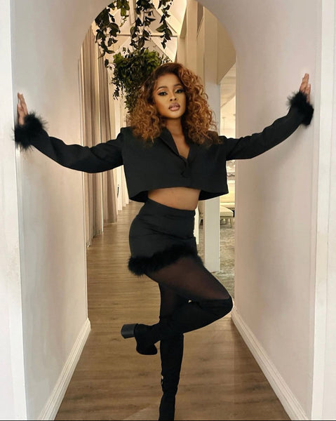 Black Mini Suit