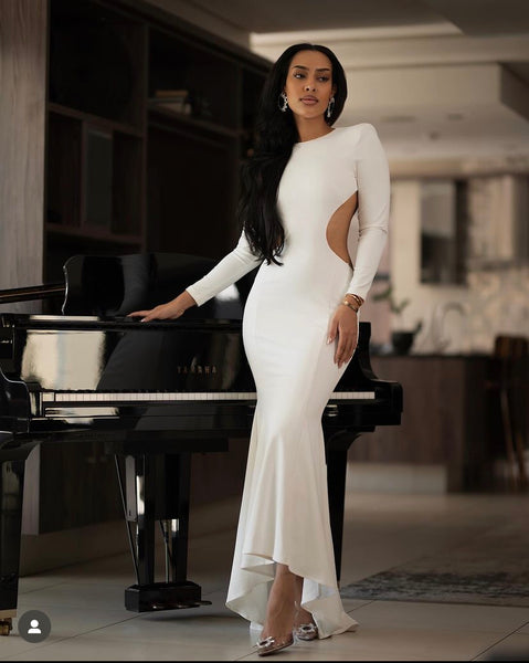Angelic open back Dress