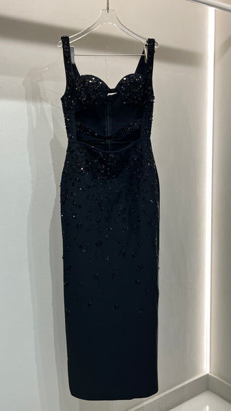Black Sequin Dress