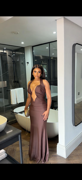 Choc brown muse dress