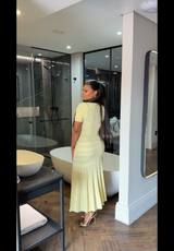 Yellow Miami Preppy Dress