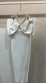 White off shoulder dress