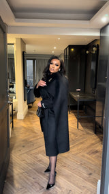 Scarf Black Coat