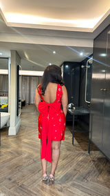 Red Bow Dress