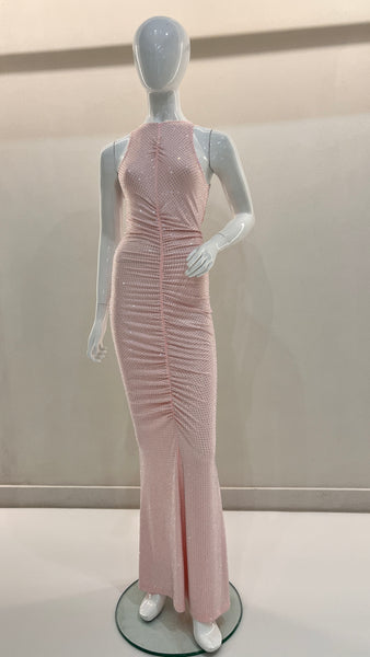 Pink Detailed Dress (New Stock)