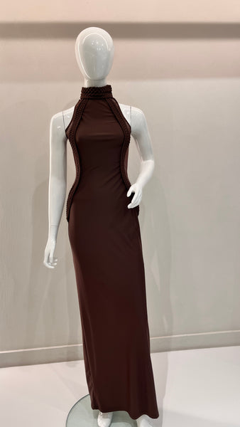Brown High Collar (New Stock)