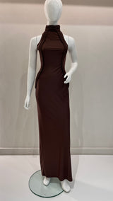 Brown High Collar (New Stock)
