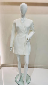 White blazer dress ( New Stock)