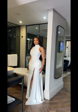 White Paris dress( New stock)