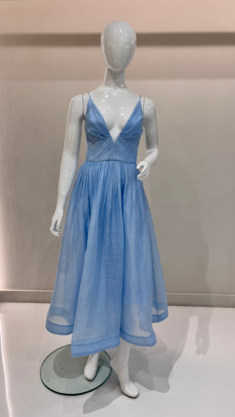 Sky blue maxi