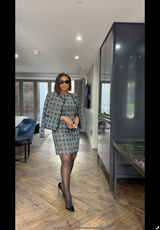 Tweed Dress Suit
