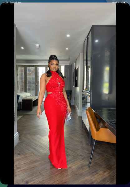 Red bandage dress(new stock)