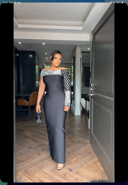 One arm bandage dress(new stock)