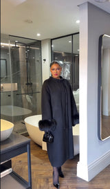 Cocoa Black Coat
