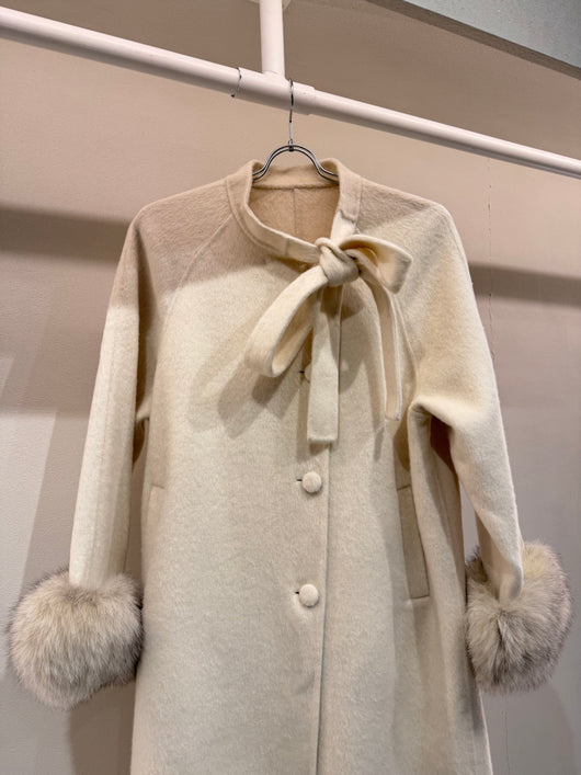 Vintage Cream Coat