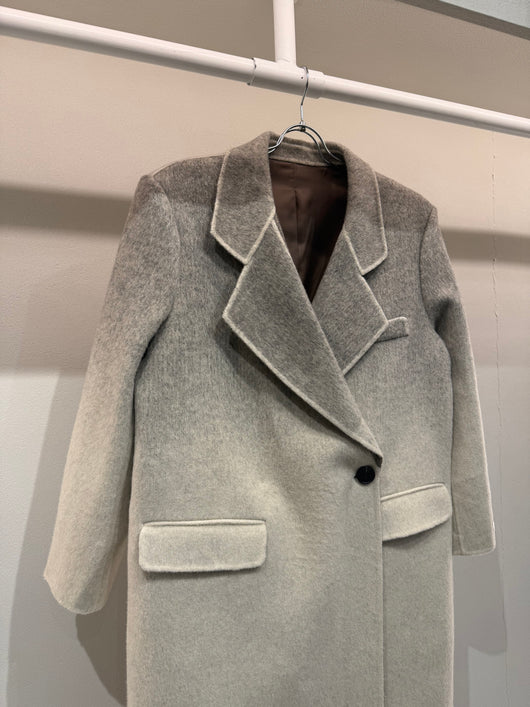 Two Tone Nude Coat