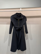 Grey Zipper Coat