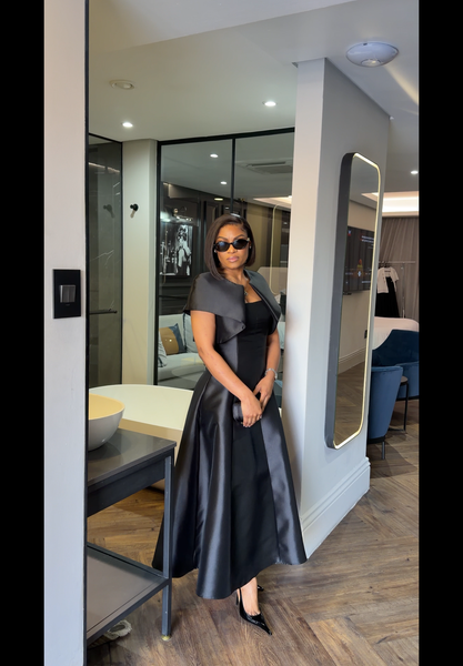 Ball gown cape dress(Pre order)