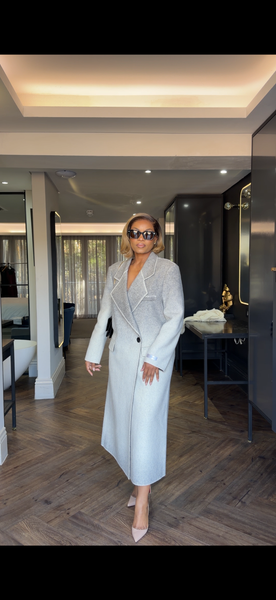 Two Tone Nude Coat
