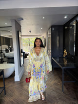 Yellow Valley Floral Dress