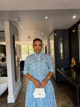 Valley Blue Shirt Dress