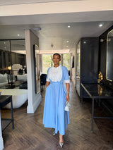 Blue Hampton Shirt Dress
