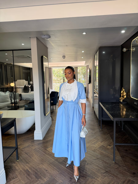Blue Hampton Shirt Dress