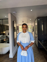 Blue Hampton Shirt Dress