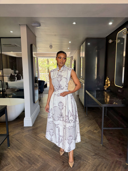 Earthy Shirt  Dress