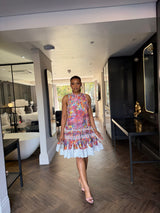 Floral Flare Mini Dress