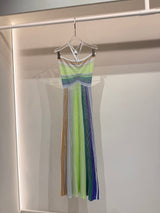 Aurora Stripe knit dress