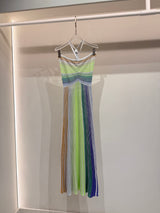 Aurora Stripe knit dress