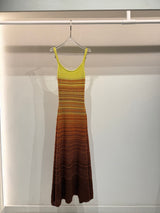 Amber zigzag knit dress