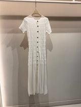 White Miami Preppy Dress