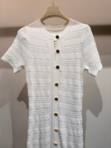 White Miami Preppy Dress