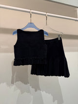 Black Velvet Mini Set