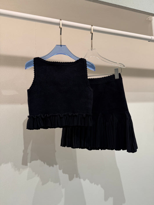 Black Velvet Mini Set