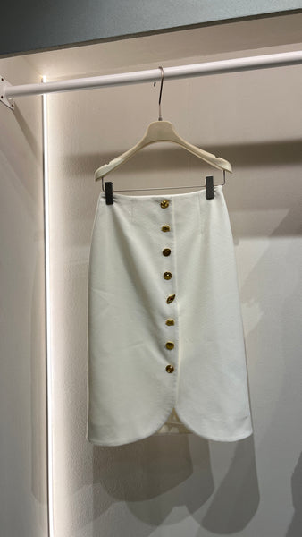 Cream skirt