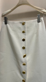 Cream skirt