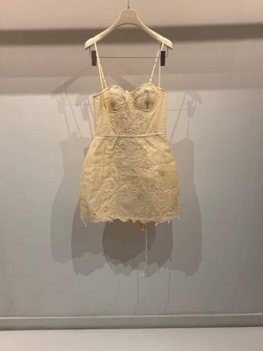 Nude chocker dress