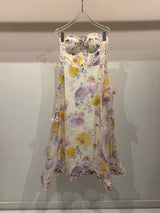 Country floral corset dress