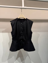 Black Mini Sleeveless Set