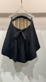 Black bubble dress